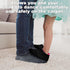 SATINIOR 4 Pairs Over Sneaker Dance Shoe Socks Dance Shoe Covers Ballroom Dancing Socks...